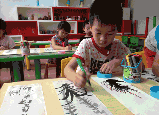 墨趣坊——让孩子们在欢乐、轻松的氛围下学习中国传统艺术