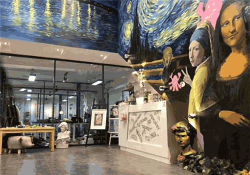 金印象创意绘馆——学习分享与合作，感受独立自由和快乐
