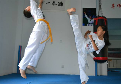旋风跆拳道——专业化高水平的教练队伍，科学规范的教学体系