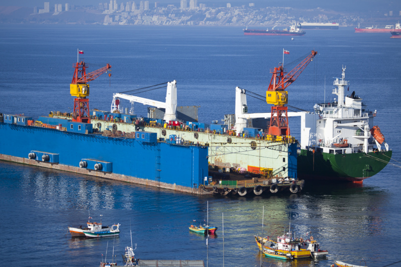 中国广东广州到美国长滩整柜海运超大型货物航道