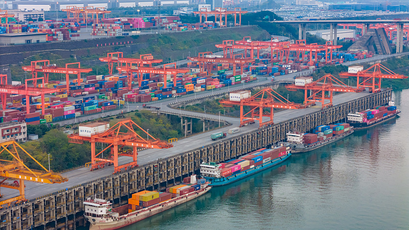 中国大连到美国底特律拼箱海运区域循环航线