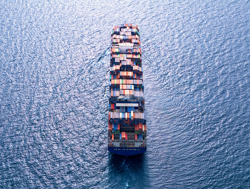 脚霜使用南京环球货运抵达美国芝加哥