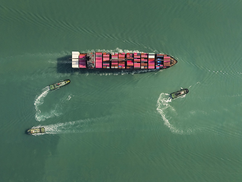 塑料制品经过香港全球物流高效送达纽约