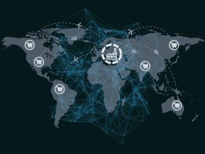 电脑游戏方向盘借助中国佛山国际物流送抵乔