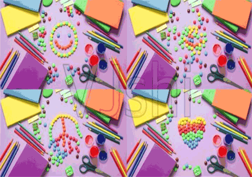 彩虹糖创意美术——培养学员观察、动手能力及良好的思维习惯