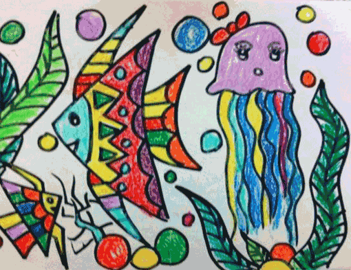 飞鱼美术——多元性的满足孩子们的探索和情感表达欲望