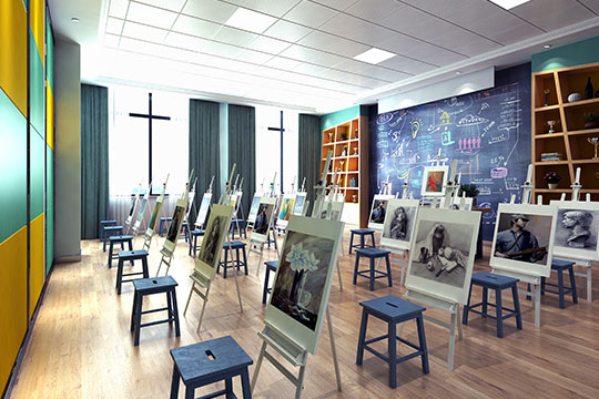 艺度空间画室——精品小班教学，确保每位学生的学习质量