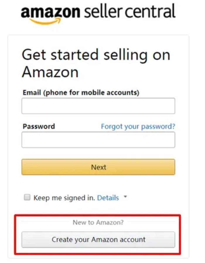 亚马逊开店入驻