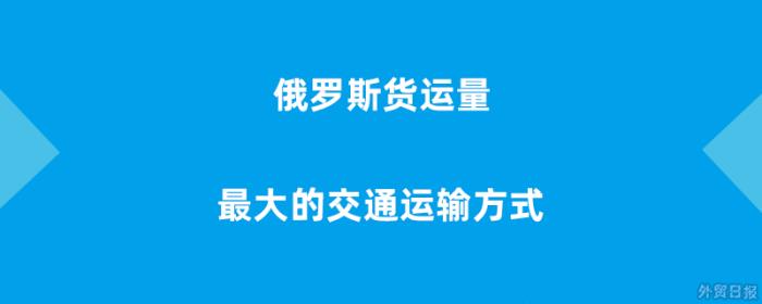 俄罗斯货运量最大的交通运输方式是什么