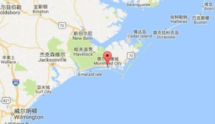 美国港口：莫尔黑德城（morehead city）港口