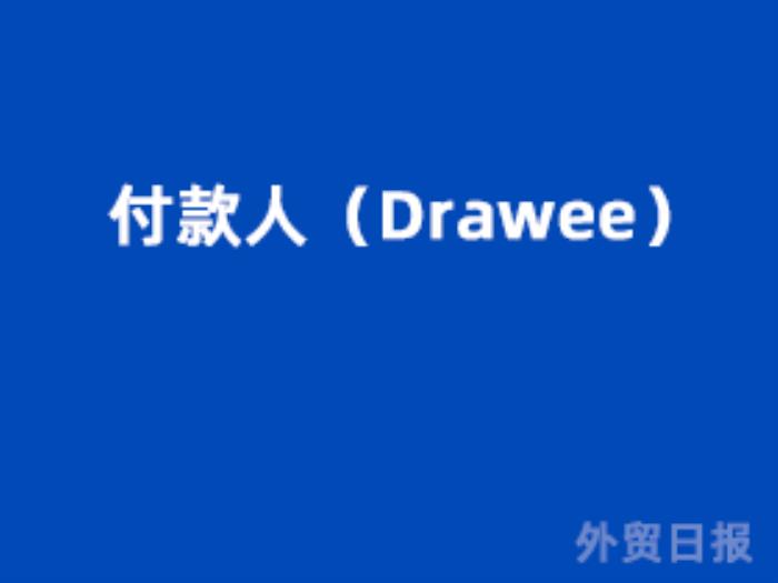 付款人（Drawee）