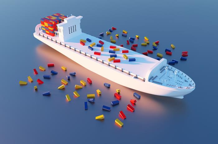 MSC一货船与渔船突发相撞事故! MSC一货船与渔船突发相撞事故!