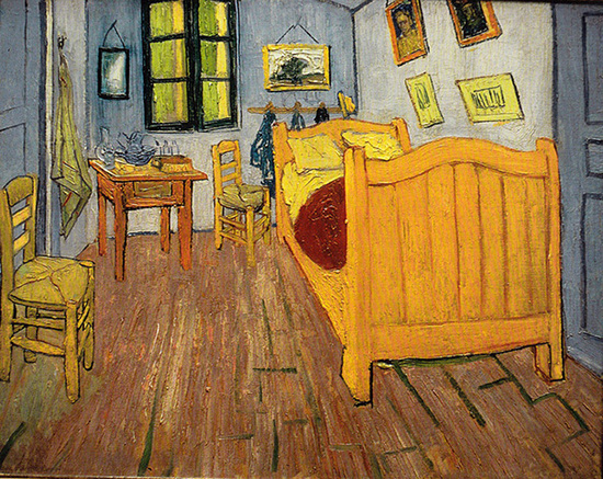 梵高《Vincent s Bedroom in Arles》