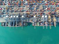 江西—赣州到法国—马赛独立冷藏集装箱专属货轮路径