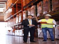 钢材经郑州环球货运递送到杰克逊维尔