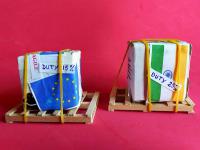 江苏—宿迁到巴西—圣保罗集装箱船运输专属货轮路径