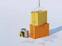 液晶显示器借助浙江宁波外贸物流及时送达阿联酋迪拜