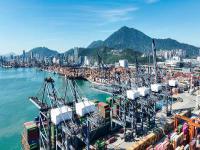 工业机器人经过福建厦门国际物流配达法国马赛