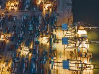 桥梁用钢材（桥梁板、H型钢）利用上海全球物流高效送达美国霍莫萨萨(Homosassa)