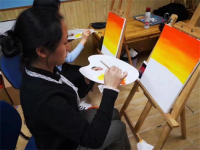 百石美术培训——常年开设绘画课，手工课等课程
