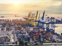 经由中国广州印油寄到美国费城