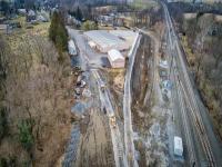 木制玩具部件经过中国西安外贸物流运输到美国波特兰(Portland)