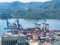 四川省—成都到美国-休斯顿集装箱船运输专属货轮路径