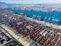 披萨盘经中国上海全球物流准时送达马来西亚巴生港